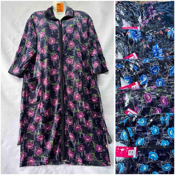 Халат HomeWear (48-58) S86 mix (деми)