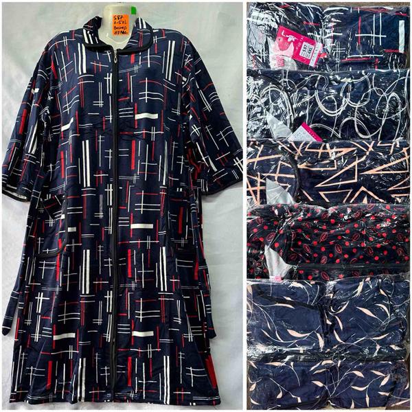 Халат HomeWear (48-58) S87 mix (деми)