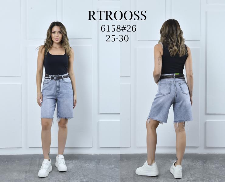 Шорты Jeans Club (25-30) 6158 l.blue (лето)