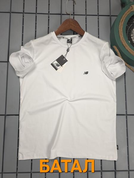 Футболка Hous Of Timur (3XL-7XL) HT1797 white (лето)