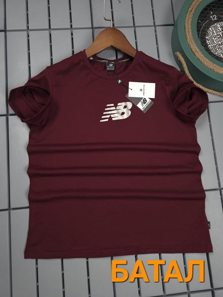 Футболка Hous Of Timur (3XL-7XL) HT1476 wine (лето)