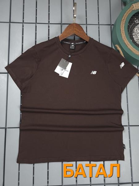 Футболка Hous Of Timur (3XL-7XL) HT1457 brown (лето)