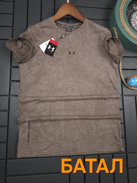 Футболка Hous Of Timur (3XL-7XL) HT1643 brown (лето)