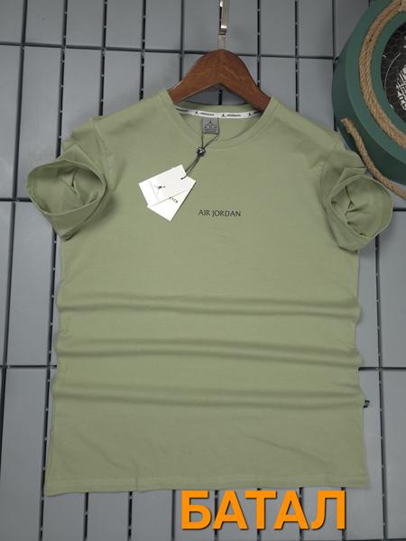 Футболка Hous Of Timur (3XL-7XL) HT1496 olive (лето)