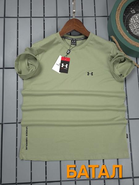 Футболка Hous Of Timur (3XL-7XL) HT1504 olive (лето)