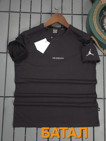 Футболка Hous Of Timur (3XL-7XL) HT1792 d.grey (лето)