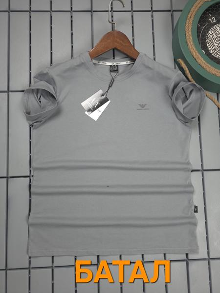 Футболка Hous Of Timur (3XL-7XL) HT1798 l.grey (лето)