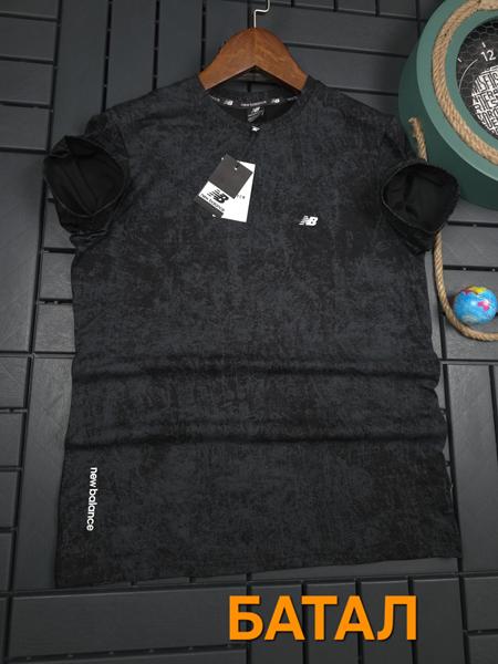 Футболка Hous Of Timur (3XL-7XL) HT1634 black (лето)