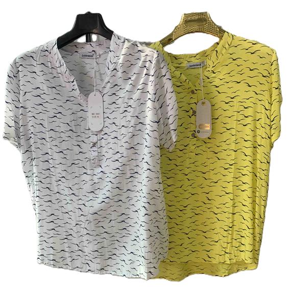 Футболка Orange Chinese (XL-5XL) 360 white (лето)