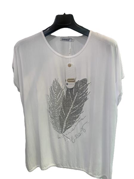 Футболка Orange Chinese (XL-5XL) 360-1 white (лето)
