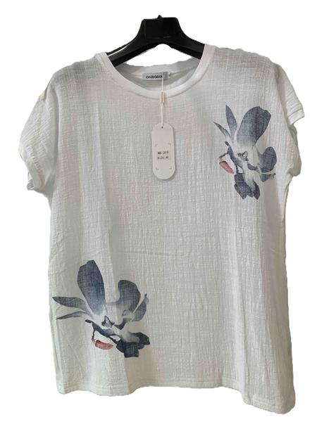 Футболка Orange Chinese (XL-4XL) 319 white (лето)