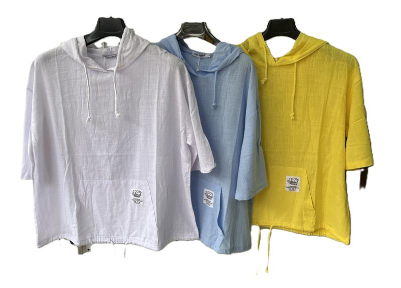 Футболка Orange Chinese (XL-4XL) 376 l.blue (лето)