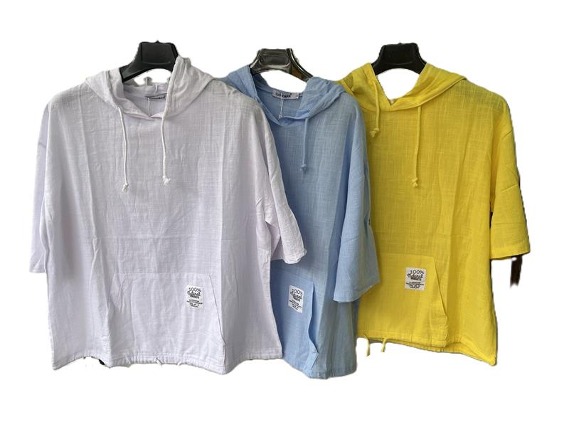 Футболка Orange Chinese (XL-4XL) 376 yellow (лето)