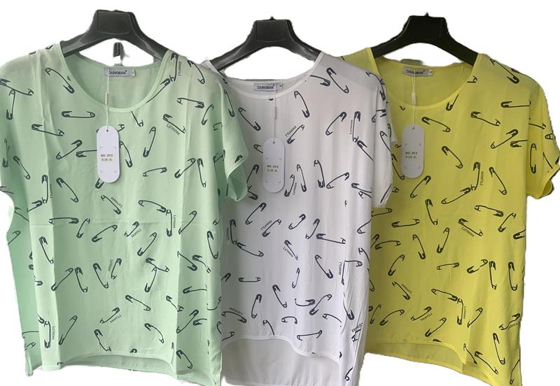 Футболка Orange Chinese (XL-4XL) 292 l.green (лето)