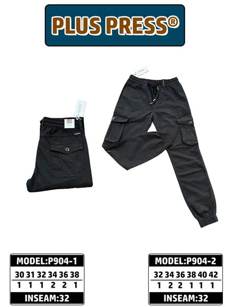 Штаны Resalsa (30-38) P904-1 black (деми)