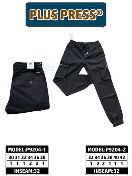 Штаны Resalsa (30-38) P9204-1 black (деми)