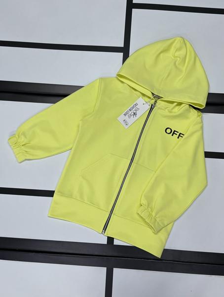 Кофта спорт Kosmy (98-116) K403 yellow (деми)