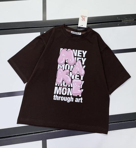 Футболка Kosmy (128-158) 520-20 brown (лето)