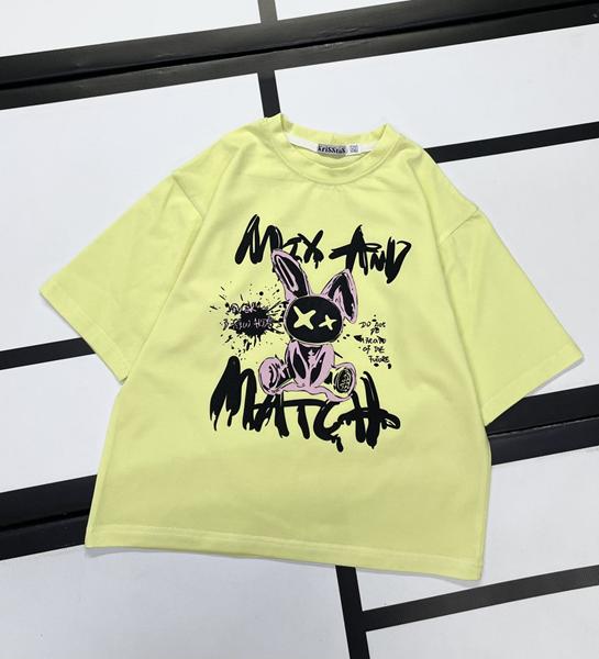 Футболка Kosmy (128-158) 520-34 yellow (лето)