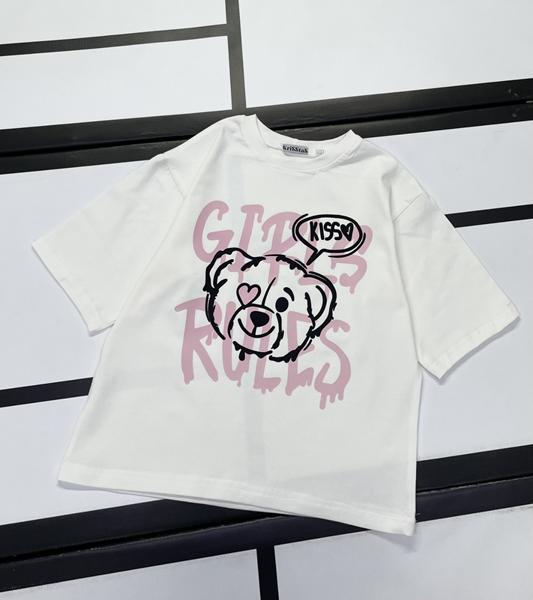 Футболка Kosmy (128-158) 520-38 white (лето)