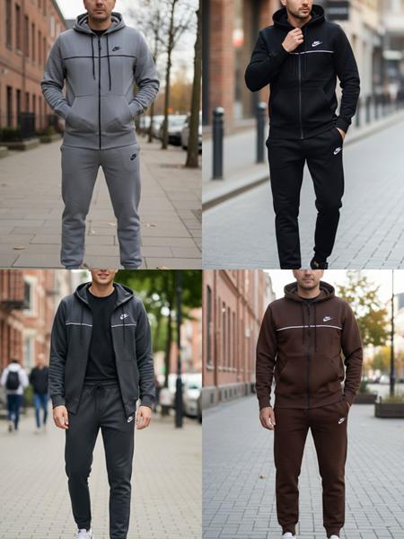 Костюм спорт Shon (46-54) S2736 grey (деми)