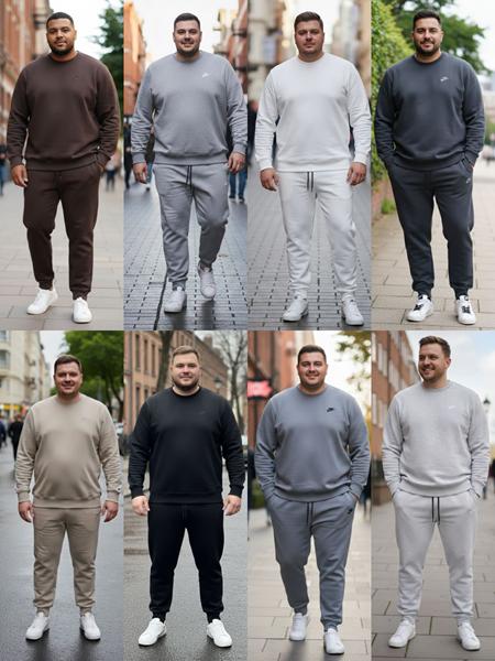 Костюм спорт Shon (54-62) S2730 white (деми)