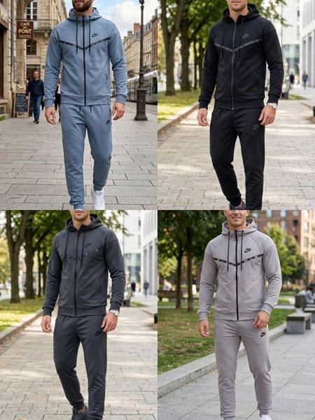 Костюм спорт Shon (46-54) S2723 l.grey (деми)