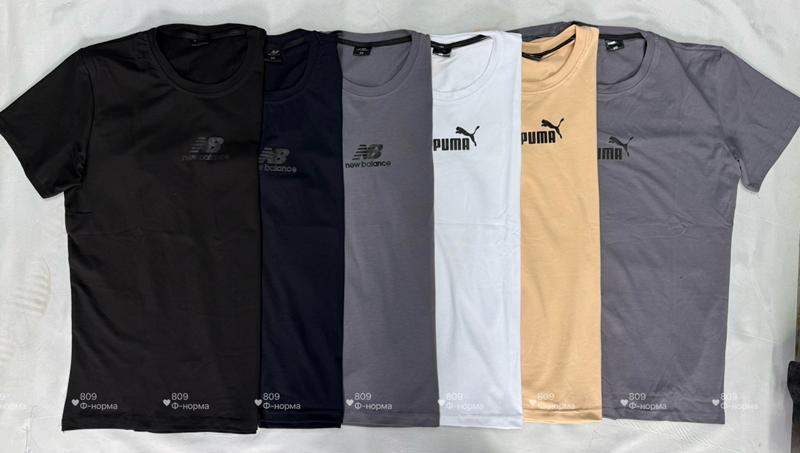 Футболка Shon (46-54) S2977 d.grey (лето)