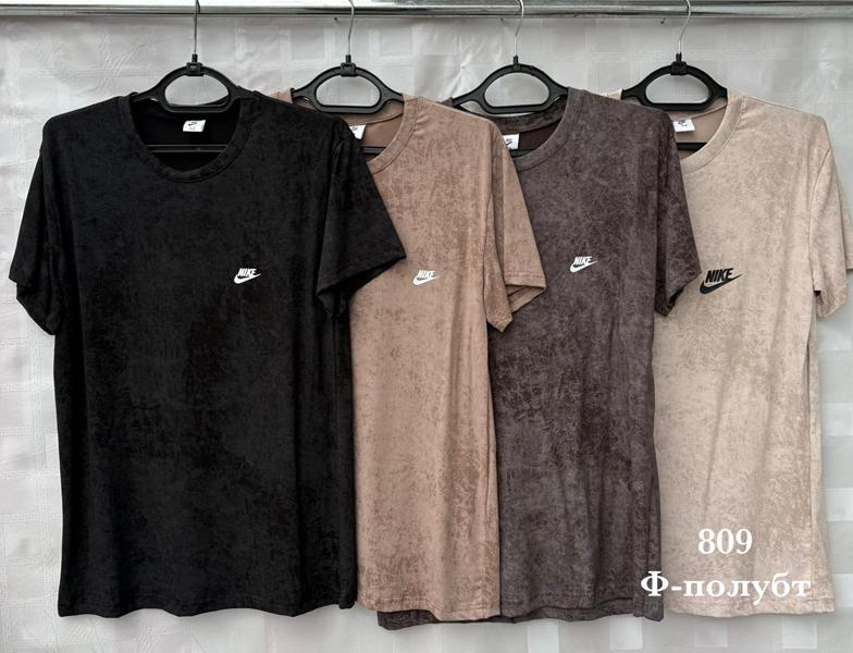 Футболка Shon (52-60) S2674 brown (лето)