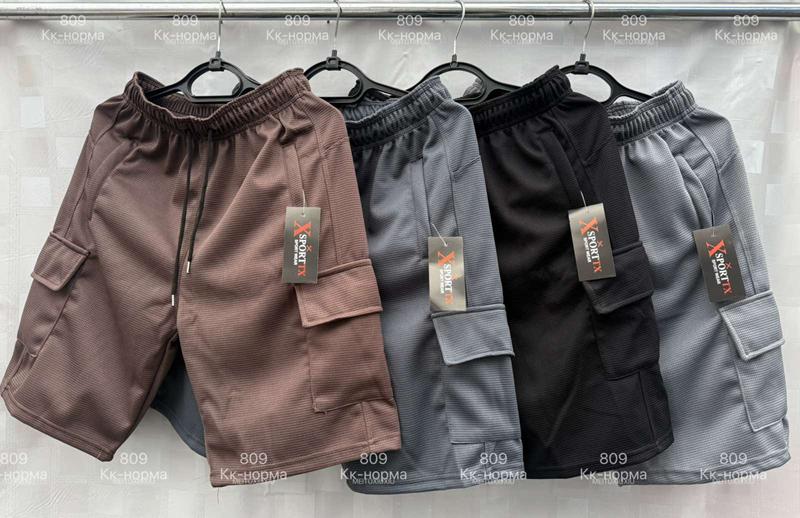 Шорты Shon (58-66) S3074 brown (лето)