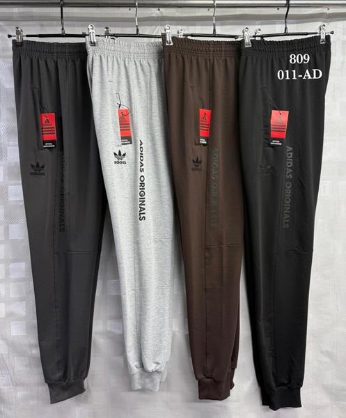 Штаны спорт Shon (48-58) S2653 brown (деми)