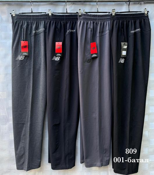 Штаны спорт Shon (58-66) S2645 black (деми)