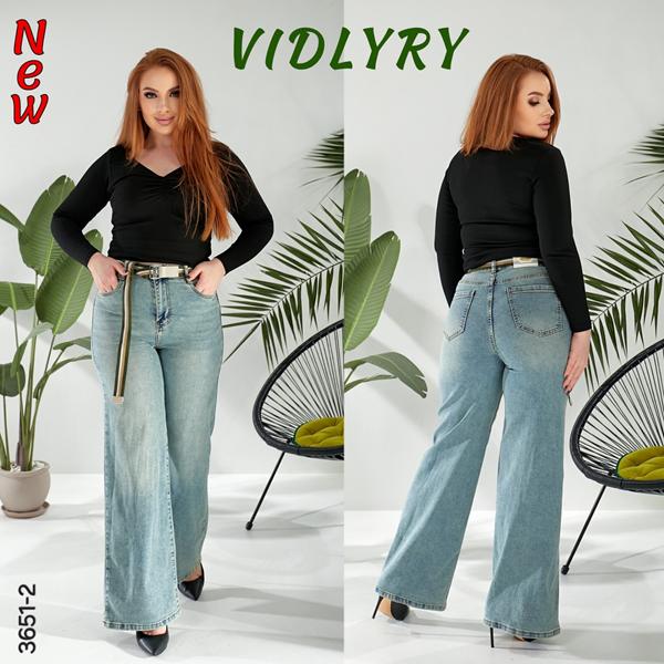 Джинсы Vidlyry (28-33) 3651-2 l.blue (деми)