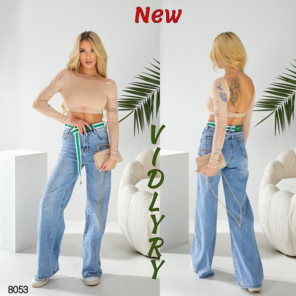 Джинсы Vidlyry (25-30) 8053 l.blue (деми)