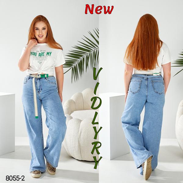 Джинсы Vidlyry (28-33) 8055-2 l.blue (деми)