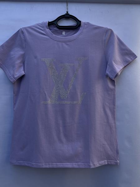 Футболка Shoptime (44-50) S608 purple (лето)