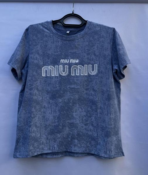 Футболка Shoptime (44-50) S611 blue (лето)