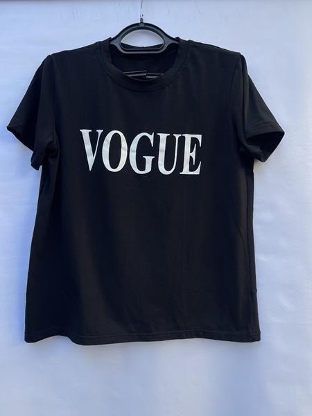 Футболка Shoptime (44-50) S618 black (лето)