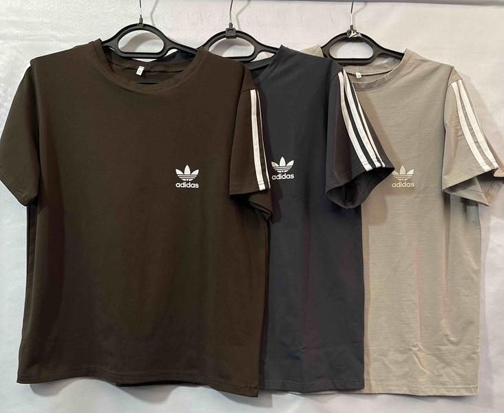 Футболка Shoptime (46-54) S723 d.grey (лето)