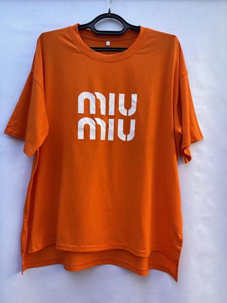 Футболка Shoptime (52-60) S609 orange (лето)