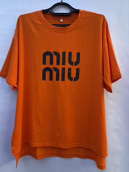 Футболка Shoptime (52-60) S619 orange (лето)