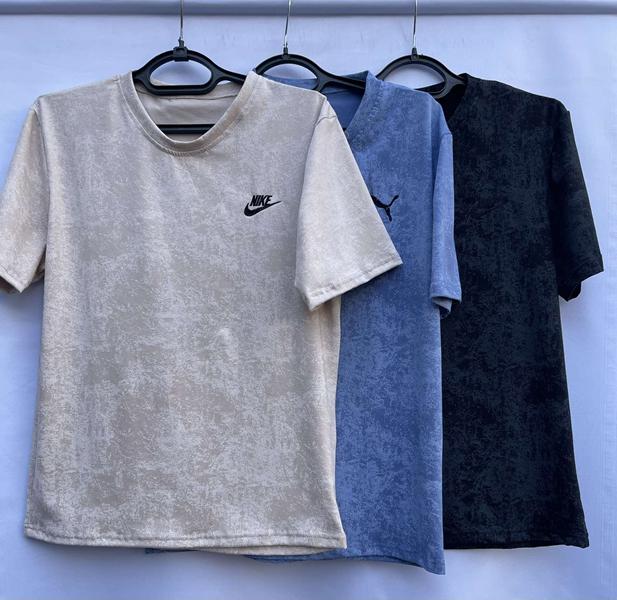 Футболка Shoptime (48-56) S733 navy (лето)