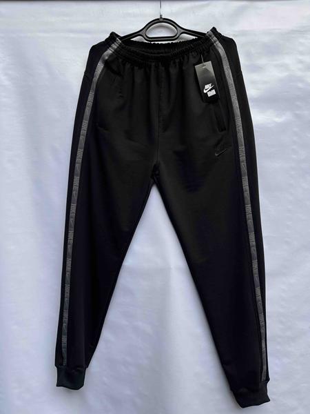 Штаны спорт Shoptime (46-56) S712 black (деми)