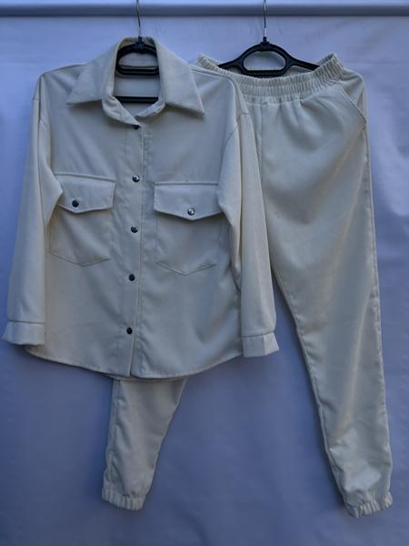 Костюм спорт Shoptime (44-50) S587 beige (деми)