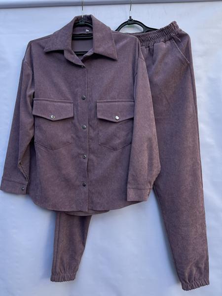 Костюм спорт Shoptime (44-50) S588 violet (деми)