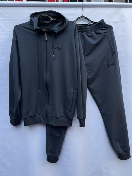 Костюм спорт Shoptime (46-54) S642 d.grey (деми)