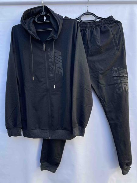 Костюм спорт Shoptime (46-54) S643 black (деми)