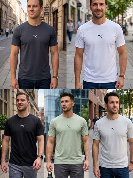 Футболка Delviago (46-54) DL804 d.grey (лето)