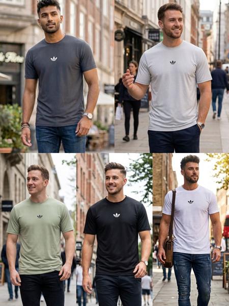 Футболка Delviago (46-54) DL814 white (лето)