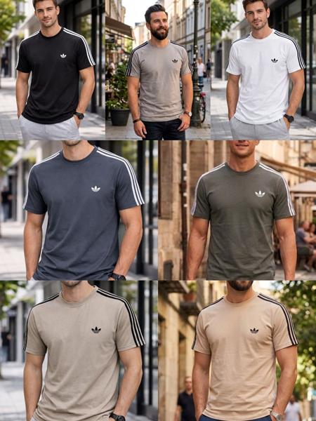 Футболка Delviago (46-54) DL819 khaki (лето)